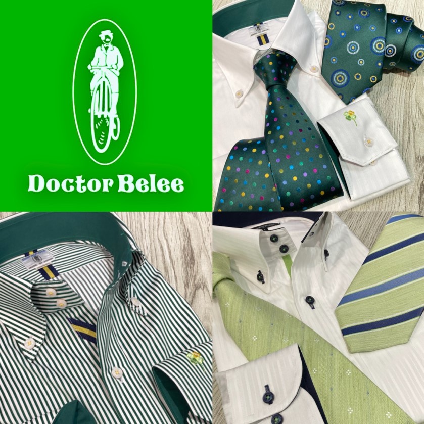 ドクターベリー こだわりの日本製シャツやネクタイで、オリジナル 